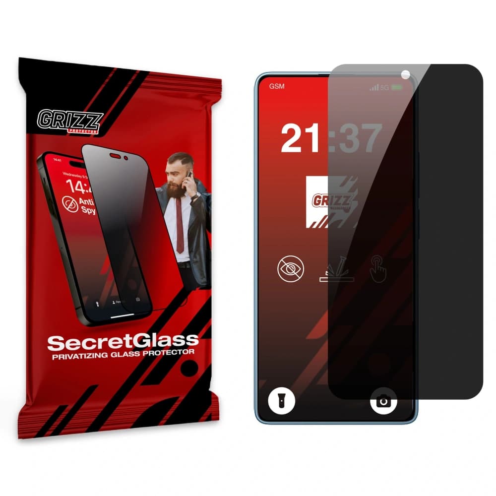 GrizzGlass Matte SecretGlass Xiaomi Redmi Note 14S
