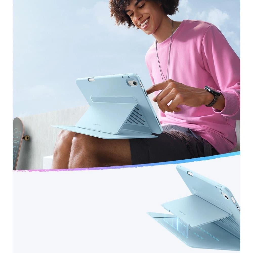 ESR Flip Hybrid Apple iPad Air 10.9 2020/2022 (4, 5. Gen) / iPad Air 11 2024/2025 (6, 7. Gen) Himmelblau - 4