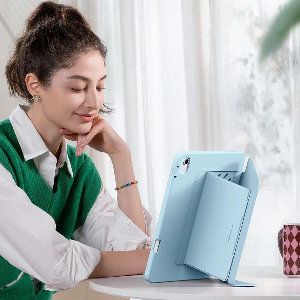 ESR Flip Hybrid Apple iPad Air 10.9 2020/2022 (4, 5. Gen) / iPad Air 11 2024/2025 (6, 7. Gen) Himmelblau - 5