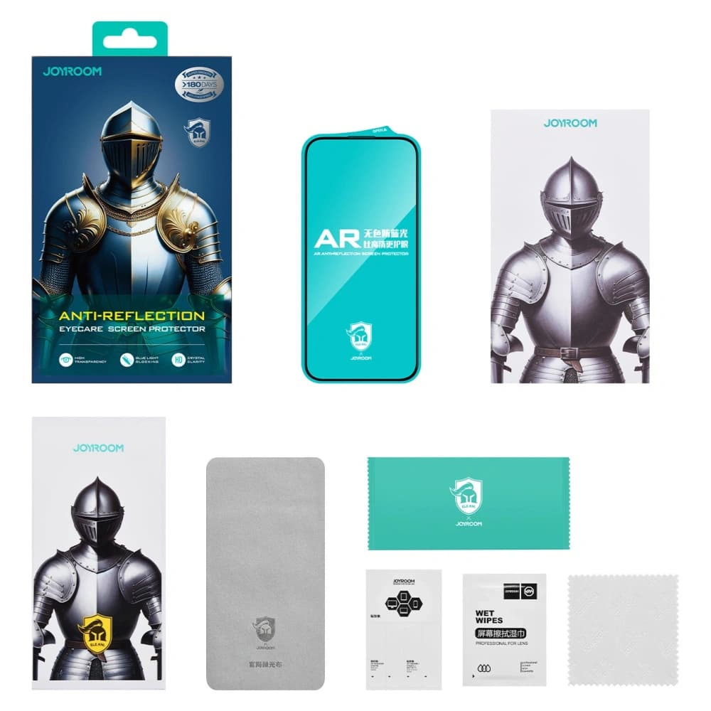 Joyroom JR-MAR0317 tvrzené sklo s antireflexní vrstvou Apple iPhone 15 Plus / 16 Plus - 3