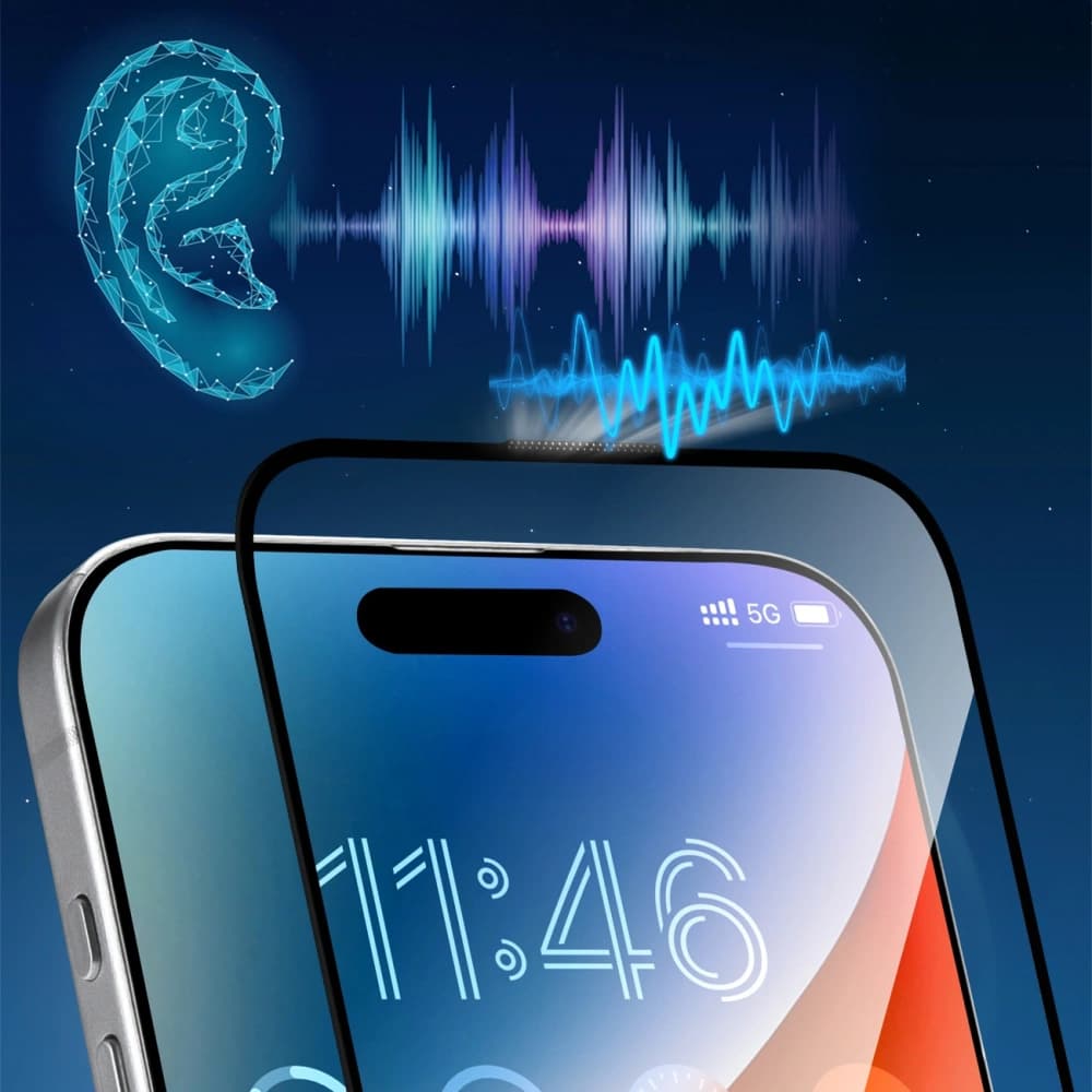 Joyroom JR-MAR0317 tvrzené sklo s antireflexní vrstvou Apple iPhone 15 Plus / 16 Plus - 8