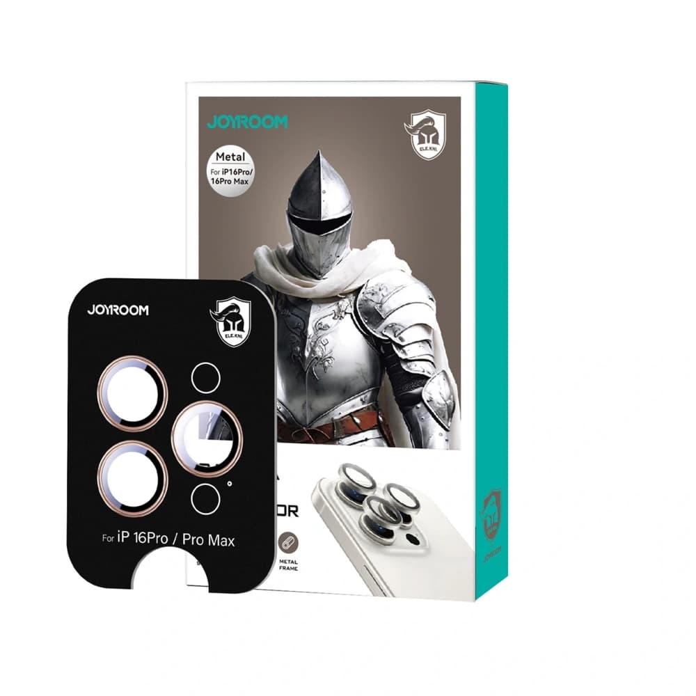 Védő lencse üveg Joyroom JR-MFY0261 Apple iPhone 16 Pro / 16 Pro Max ezüst - 3