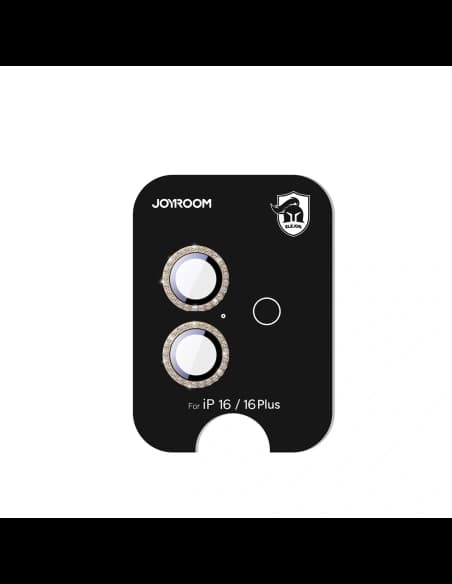 Védő lencse üveg Joyroom JR-MSF0306 Apple iPhone 16 Pro / 16 Pro Max barna