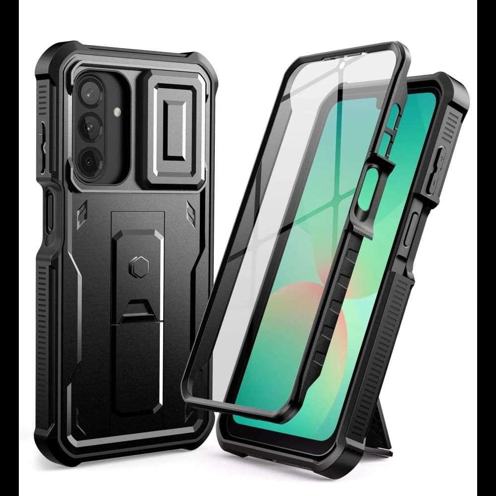 Etui Tech-Protect Kevlar Cam+ Samsung Galaxy A26 5G Schwarz