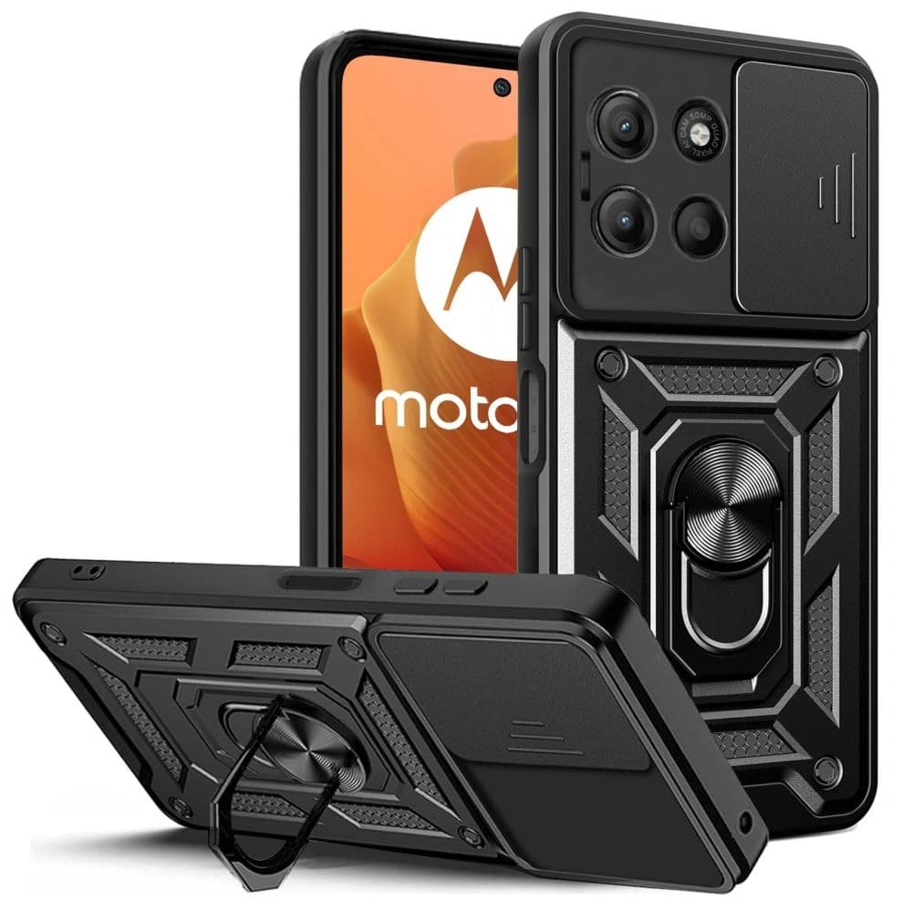 Etui Tech-Protect Camshield Pro Motorola Moto G15 černé