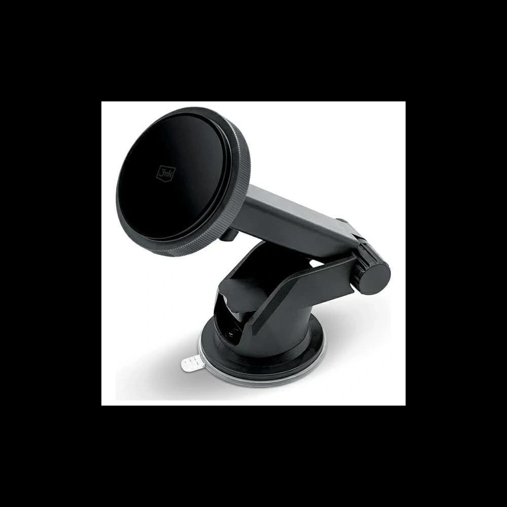 3MK Car MagCharger 15W Schwarze Wireless Charging Halterung für das Armaturenbrett