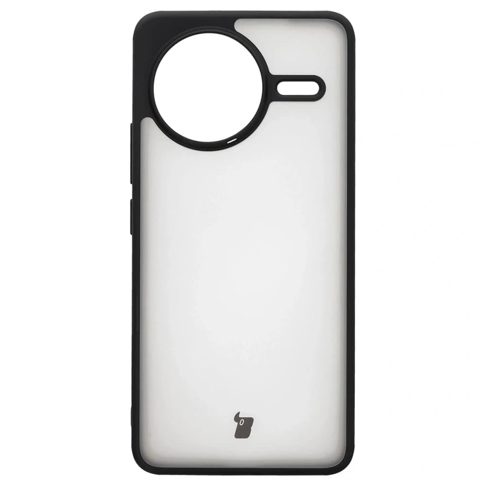 Bizon Case Angelo Xiaomi Poco F7 Ultra rauchig mit einem schwarzen Rahmen - 2