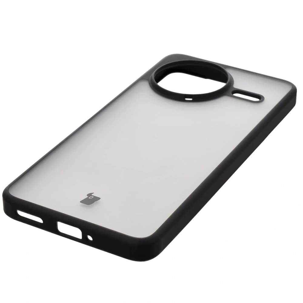 Bizon Case Angelo Xiaomi Poco F7 Ultra rauchig mit einem schwarzen Rahmen - 5