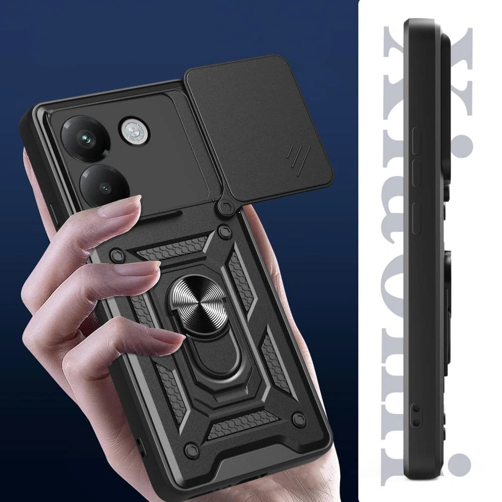 Tech-Protect Camshield Pro Xiaomi Poco M7 Pro 5G Negru - 4