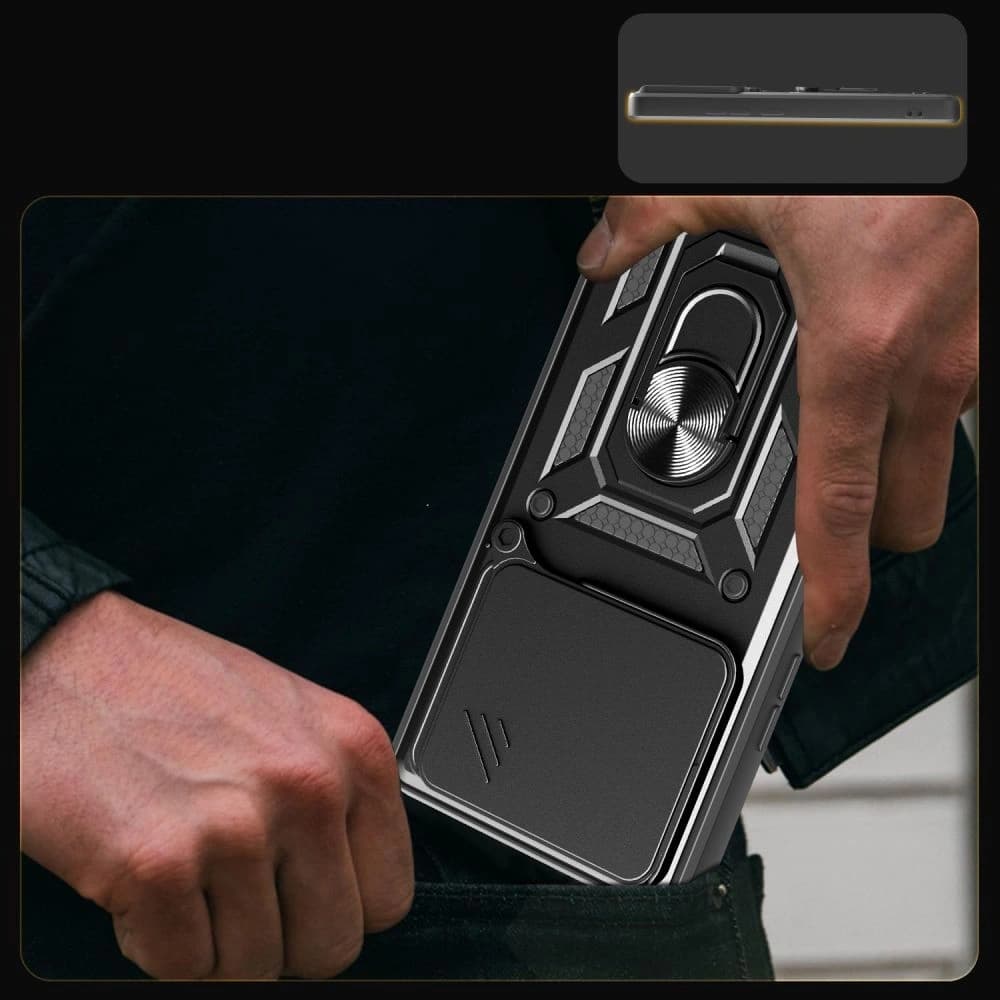 Tech-Protect Camshield Pro Xiaomi Poco M7 Pro 5G Negru - 6