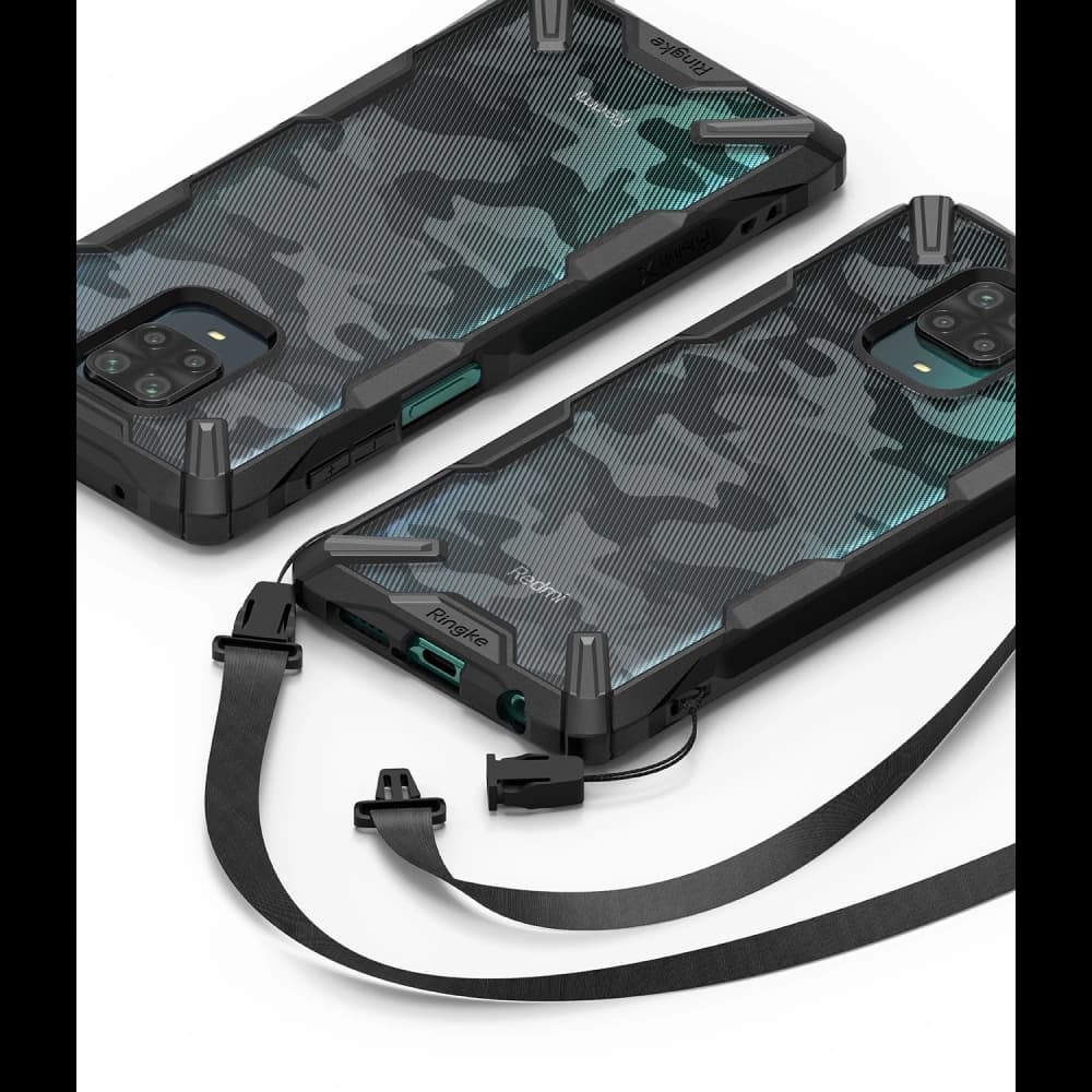 Ringke Fusion-X Redmi Note 9S/9 Pro/9 Pro Max Camo Black - 7