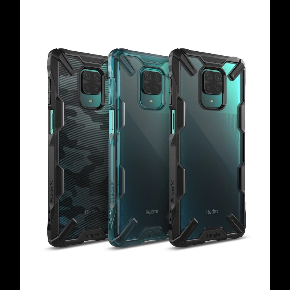 Ringke Fusion-X Redmi Note 9S/9 Pro/9 Pro Max Camo Black - 11