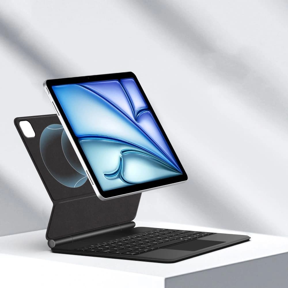 Tech-Protect SmartCase Magnetic + Tastatur für Apple iPad Air 10,9" 2020/2022 / iPad Air 11" 2024/2025 Schwarz - 5