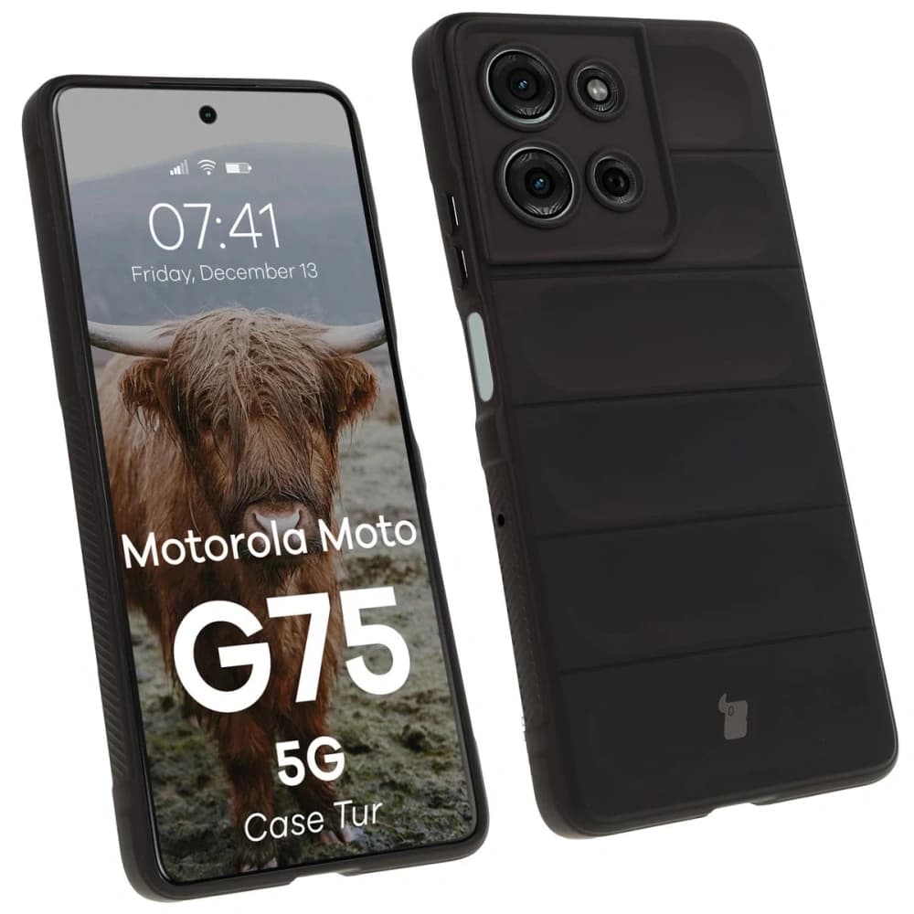 Bizon Case Tur Motorola Moto G75 5G black
