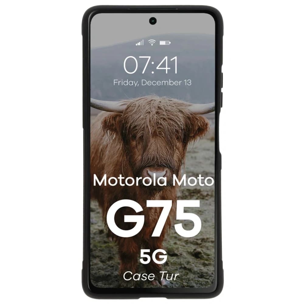 Bizon Case Tur Motorola Moto G75 5G black - 5