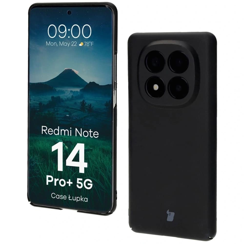 Bizon Case Lupka Xiaomi Redmi Note 14 Pro+ Plus 5G schwarz