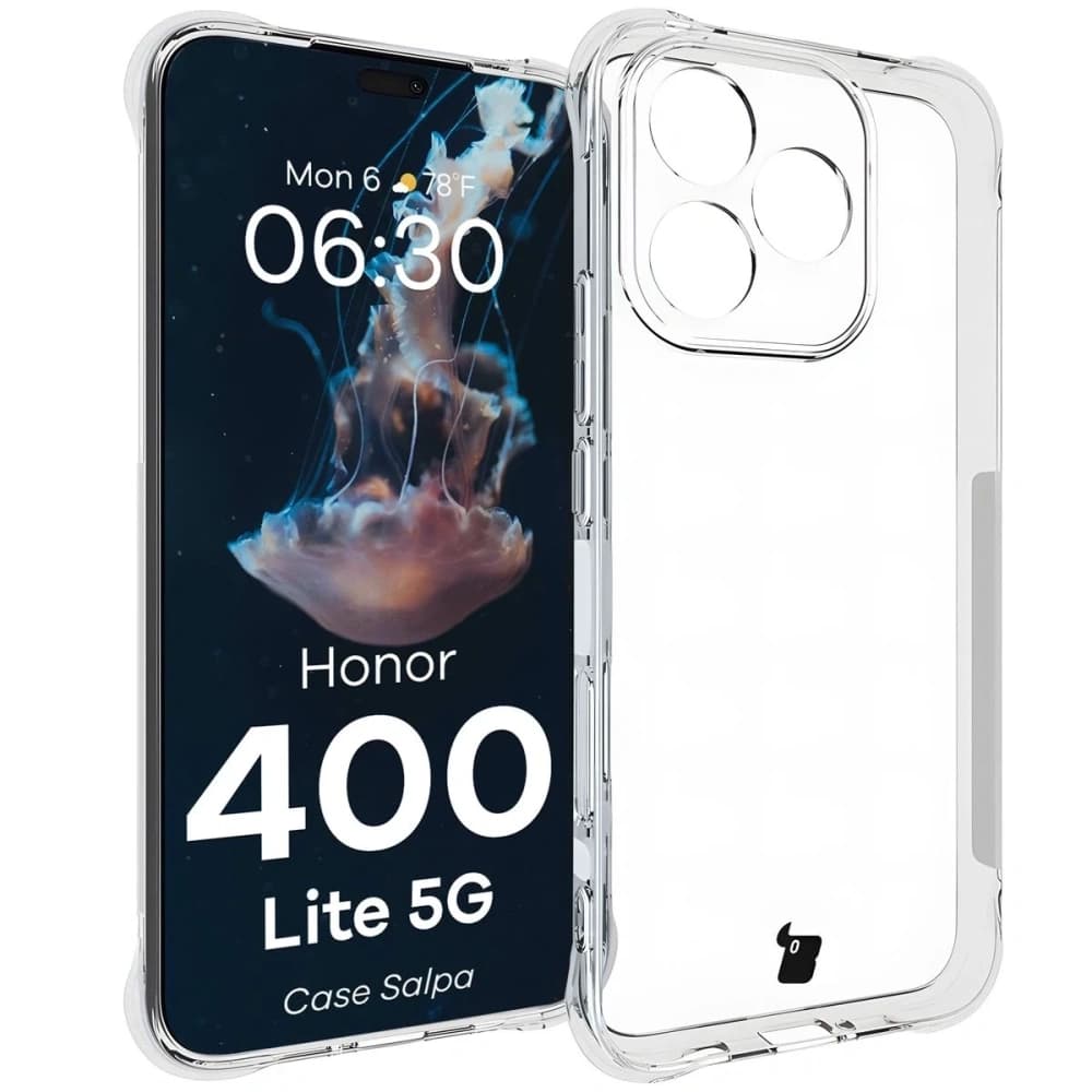 Bizon Case Salpa Honor 400 Lite 5G průhledný