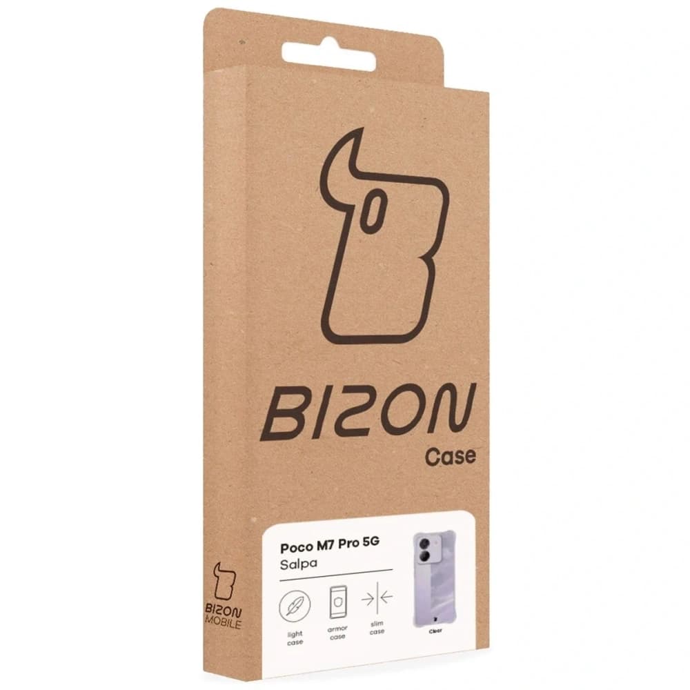 Bizon Case Salpa Xiaomi Poco M7 Pro 5G průhledný - 7