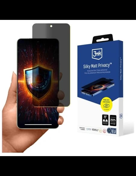 Folia prywatyzująca 3MK Silky Matt Privacy do Xiaomi 15 Pro