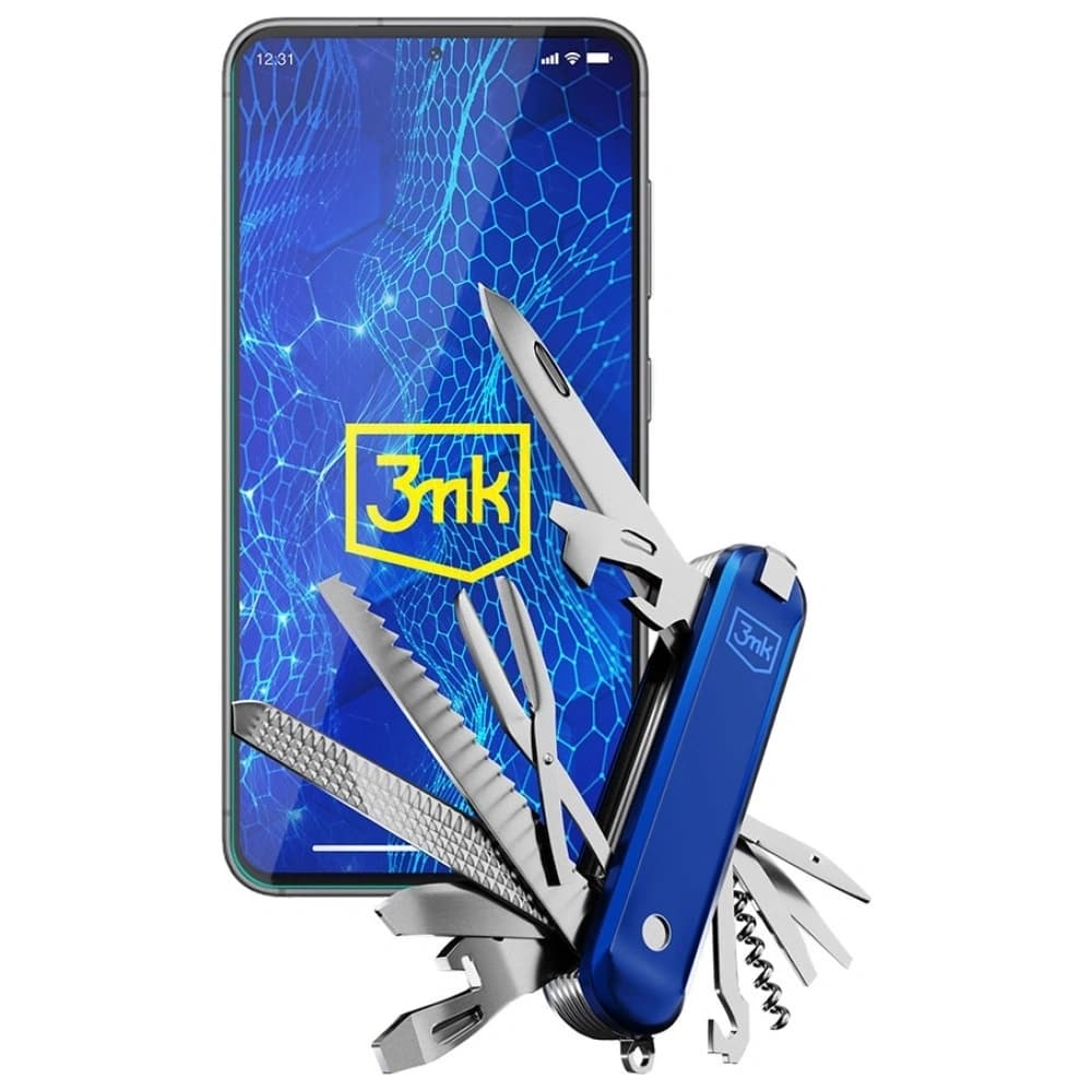 Tvrzené sklo 3MK HardGlass Max Lite pro Samsung Galaxy S24+ Plus černé - 4