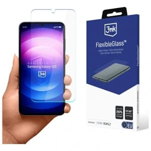 Sticlă hibridă 3MK FlexibleGlass pentru Samsung Galaxy S25
