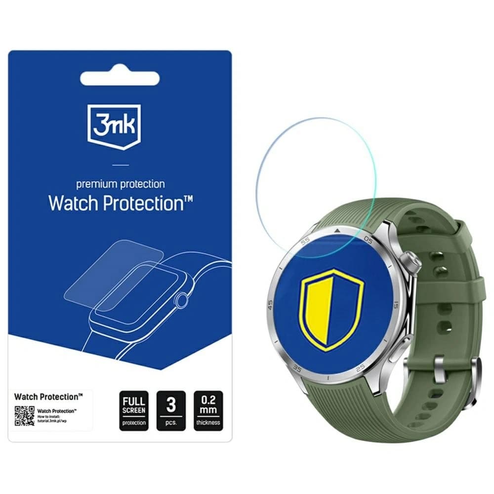 Hybrid üveg 3MK FlexibleGlass OnePlus Watch 3-hoz