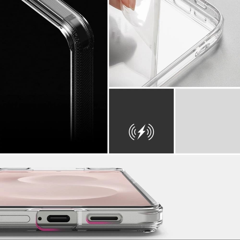 Etui Ringke Fusion Samsung Galaxy S25 Edge Clear - 5