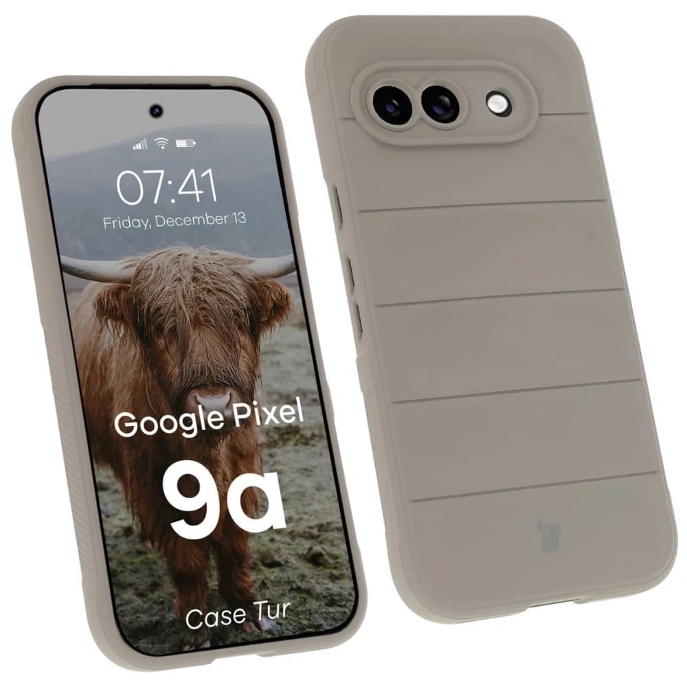 Bizon Case Tur Google Pixel 9a světle šedá