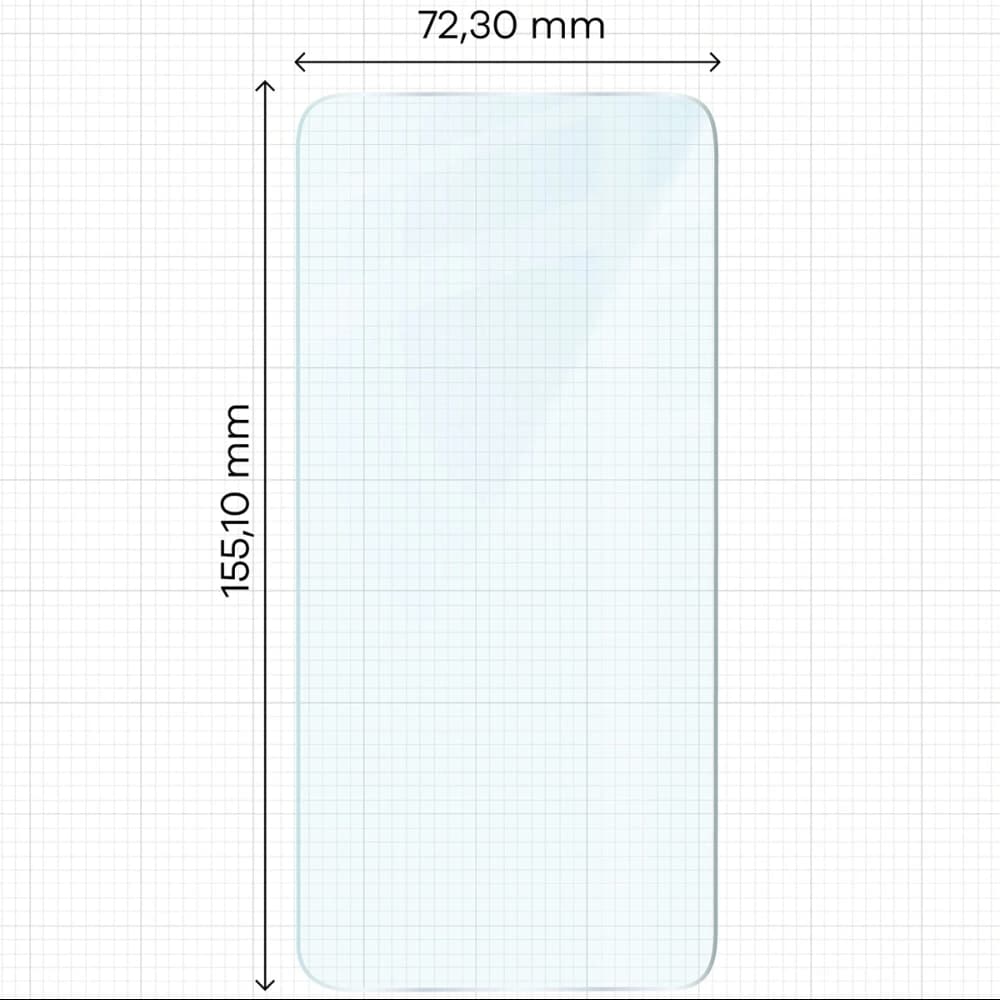 Bizon Glass Clear 2 Samsung Galaxy S25 Edge - 2