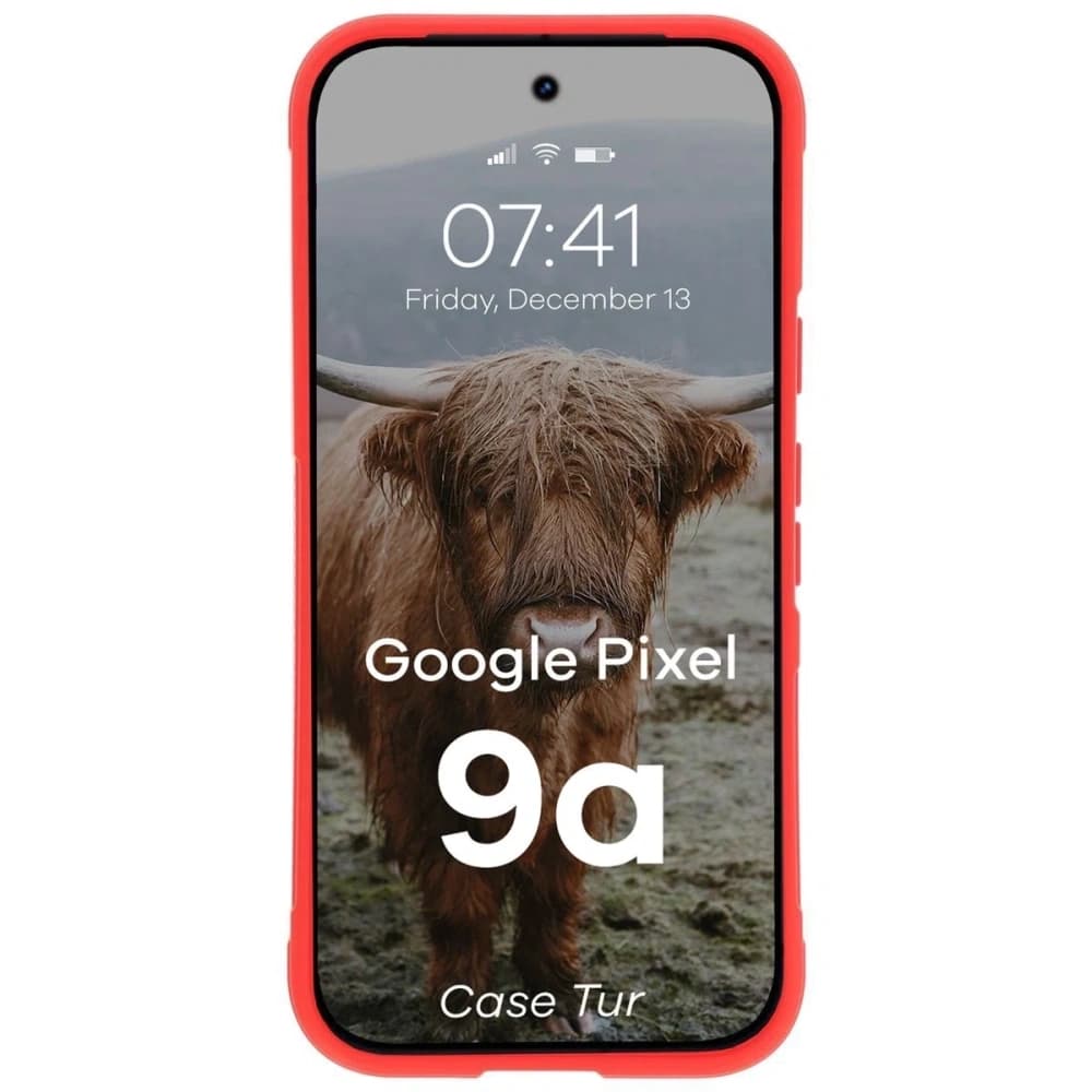 Bizon Case Tur Google Pixel 9a piros - 5
