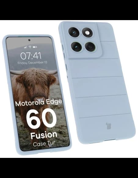 Bizon Case Tur Motorola Edge 60 Fusion / Edge 60 light blue