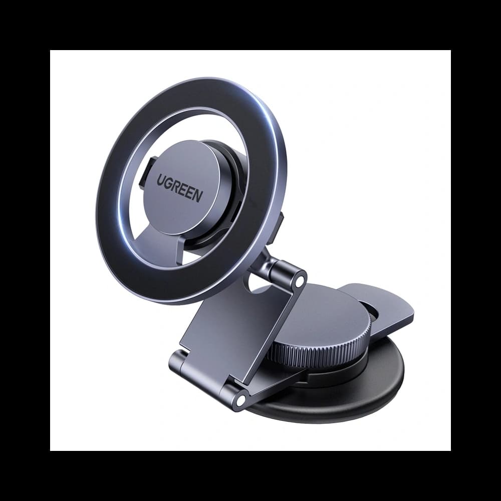 UGREEN LP865 MagSafe 15W Autohalterung mit kabellosem Ladegerät (schwarz) - 2