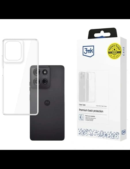 3MK Clear Case Motorola Moto G75