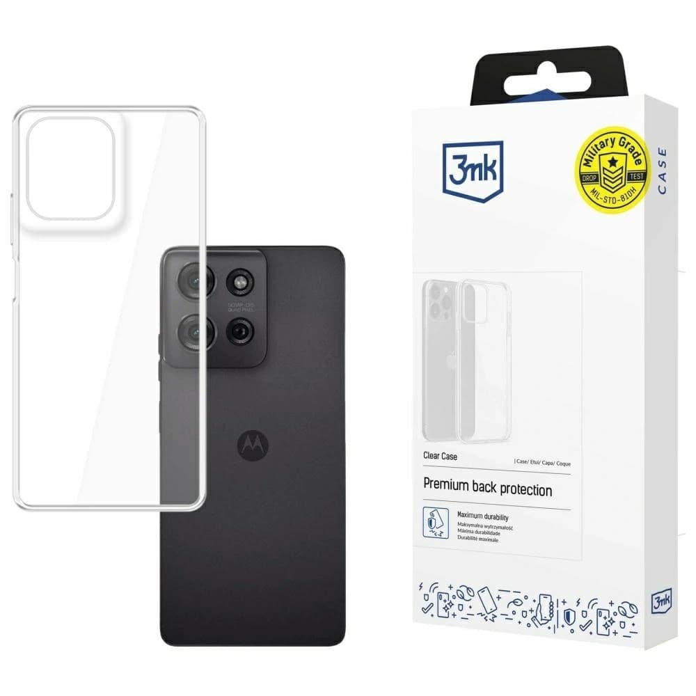 3MK Clear Case Motorola Moto G75