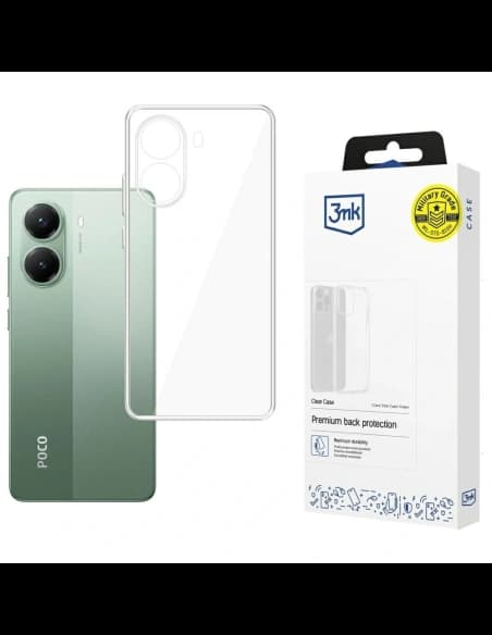 Carcasă transparentă 3MK pentru POCO X7 Pro