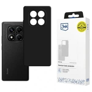 3MK Matt Case Xiaomi Redmi Note 14 Pro 4G negru