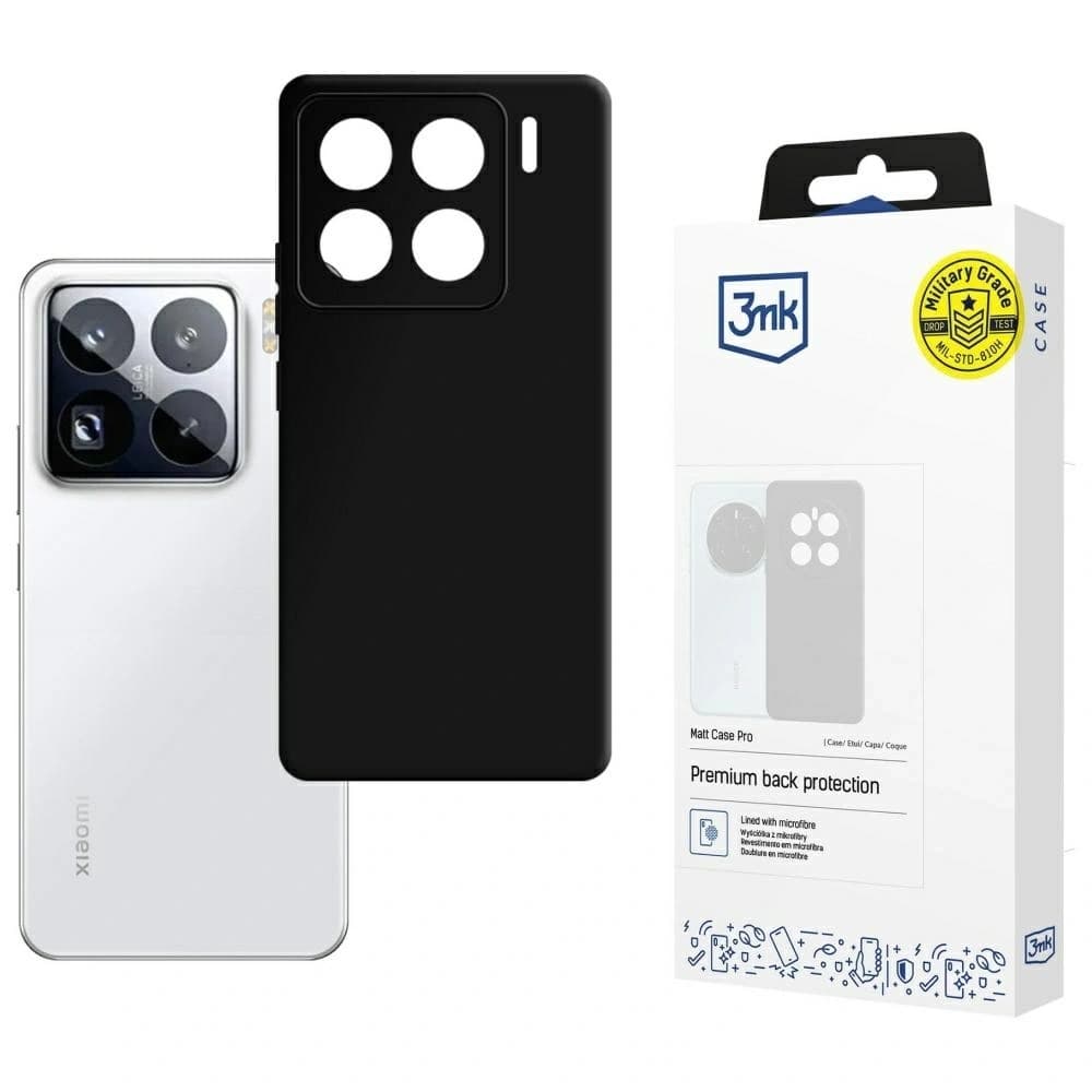 3MK Matt Case Pro Xiaomi 15 Pro fekete