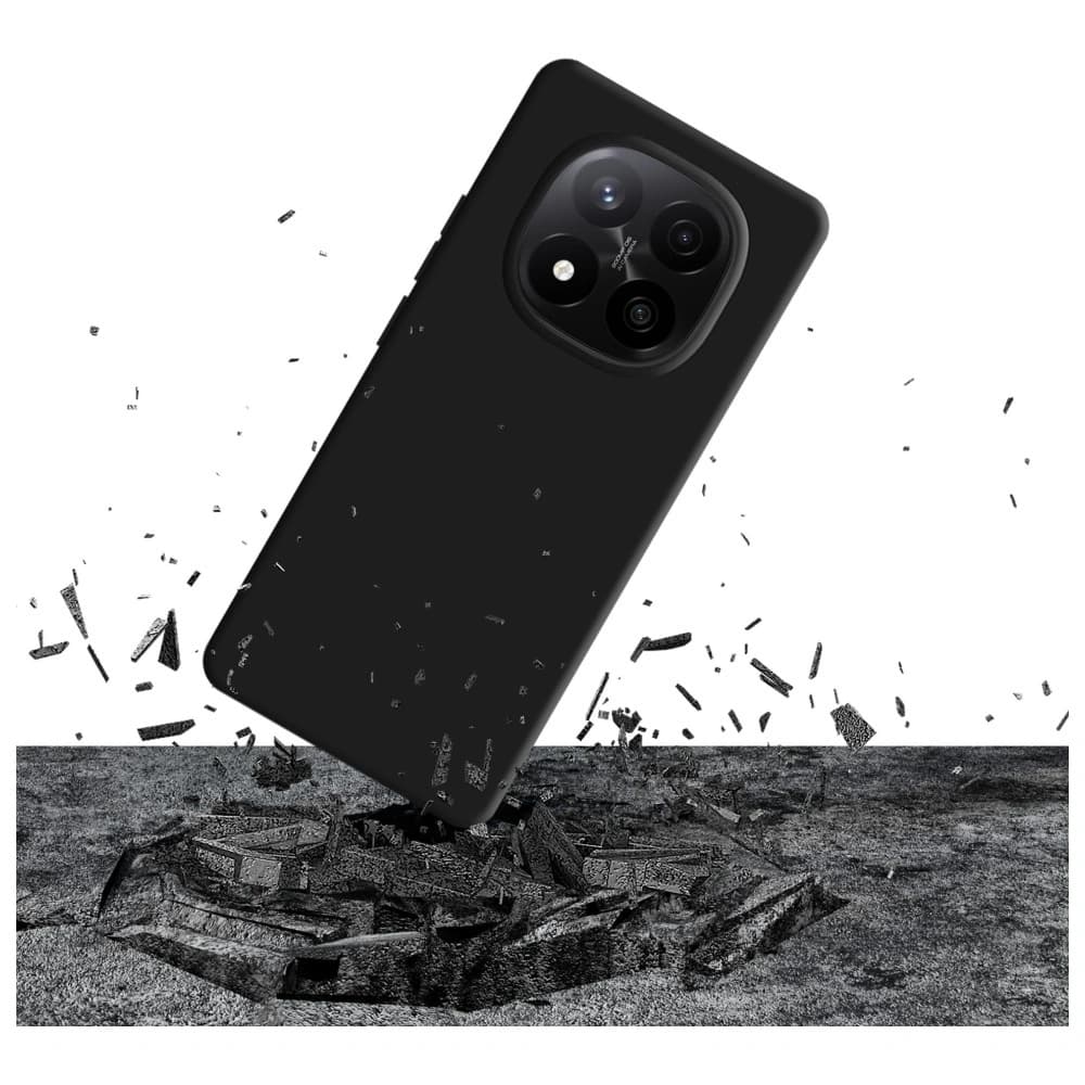 3MK Silikonhülle Xiaomi Redmi Note 14 Pro+ Plus schwarz - 3