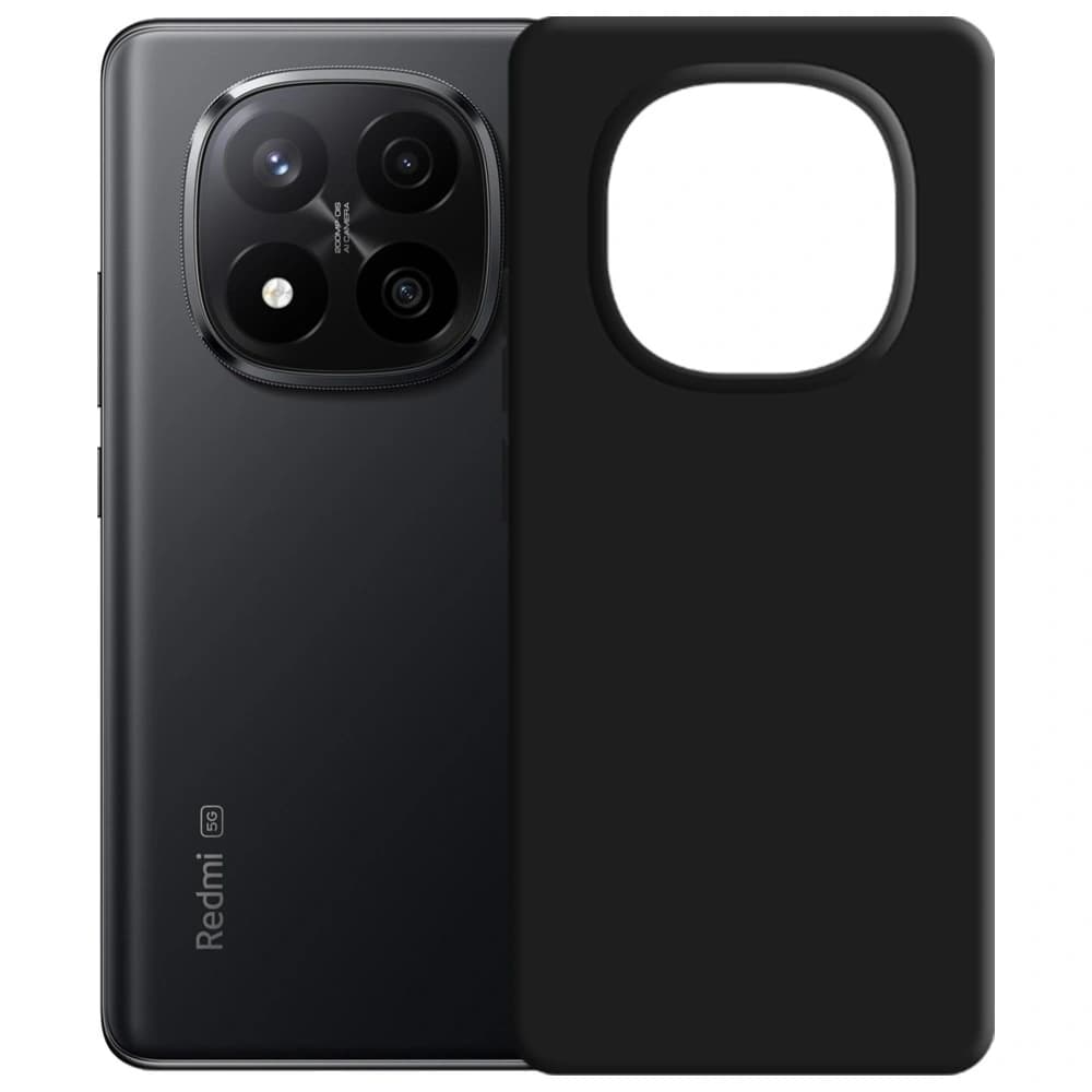 3MK Silikonhülle Xiaomi Redmi Note 14 Pro+ Plus schwarz - 5