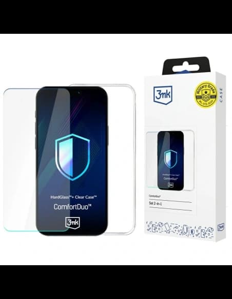 3MK ComfortDuo Clear Set HardGlass + Clear Case für Google Pixel 9 Pro XL