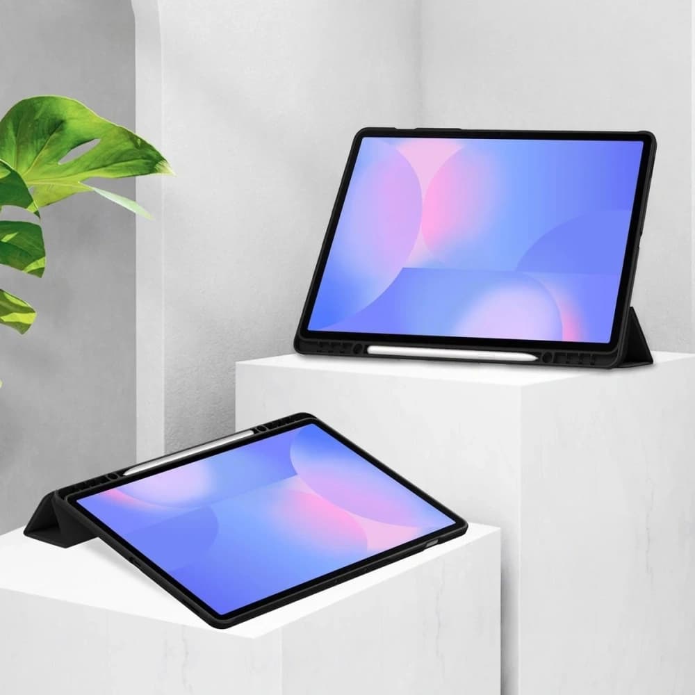 Bizon Case Tab Klar Matt Samsung Galaxy Tab S10 FE+ Plus schwarz - 2