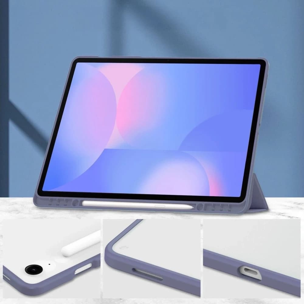 Bizon Case Tab Clear Matt Samsung Galaxy Tab S10 FE+ Plus lavender - 3