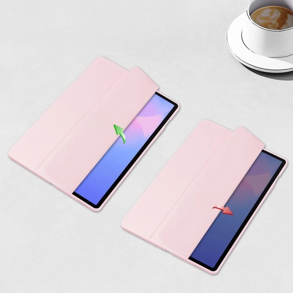 Bizon Case Tab Clear Matt Samsung Galaxy Tab S10 FE+ Plus pink - 5