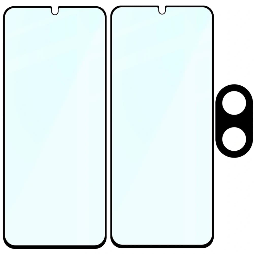 Bizon Edge 2 Pack 2x gehärtetes Glas + Linsenschutz für Xiaomi Redmi A5 4G / POCO C71 4G - 6