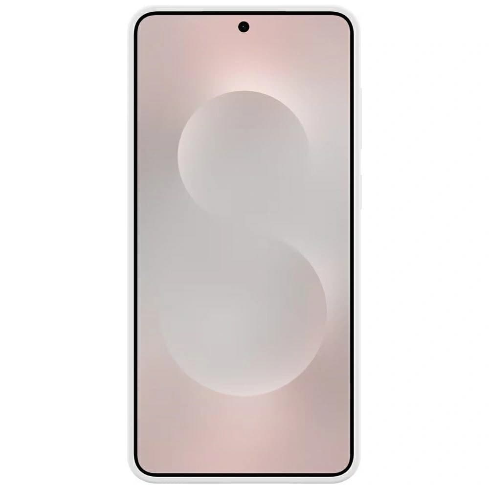 Samsung Silikonhülle Galaxy S25 Edge hellgrau - 3