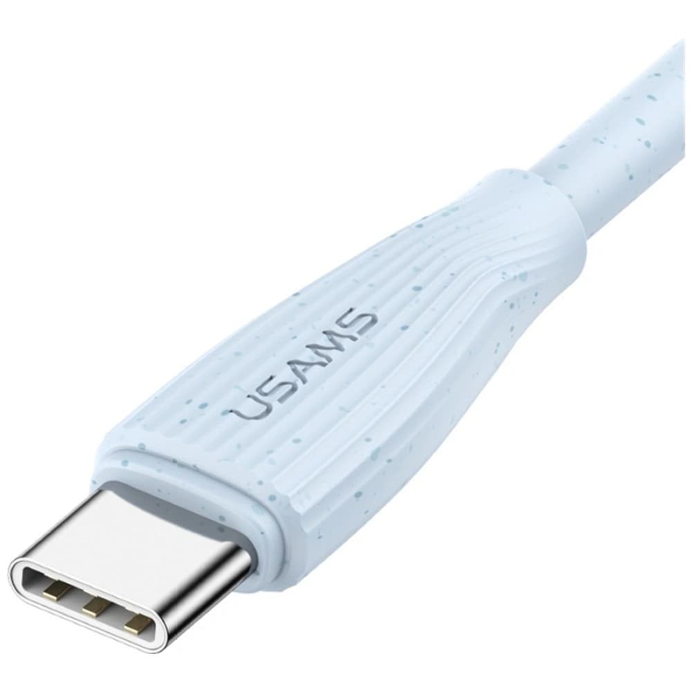 USAMS Green Series SJ716 USB-C / USB-C Kabel 60W 1m pink - 3