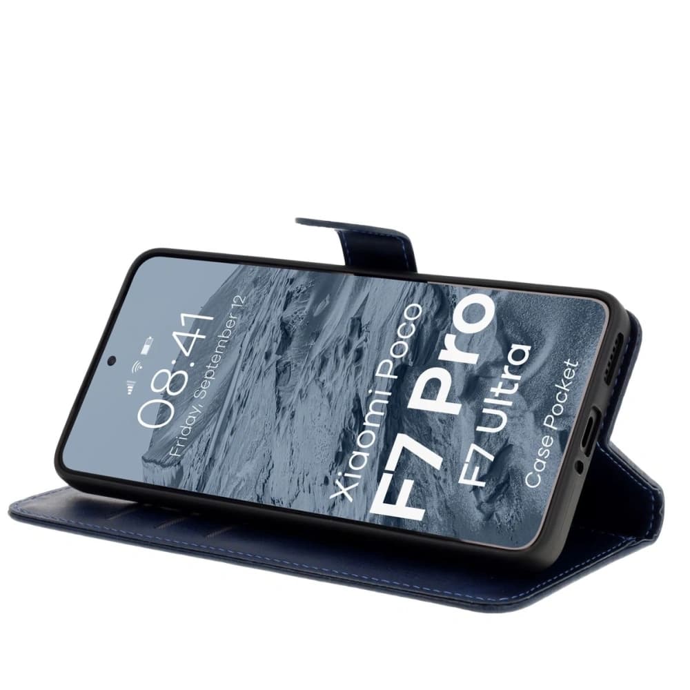 Bizon tok zsebre Xiaomi POCO F7 Pro / F7 Ultra sötétkék - 5