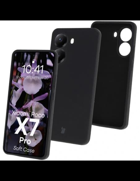 Husa moale Bizon pentru Xiaomi POCO X7 Pro neagră