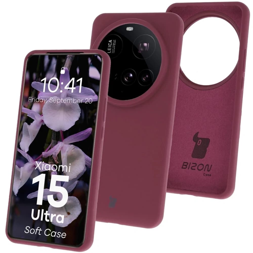 Bizon Soft Case Xiaomi 15 Ultra dark purple