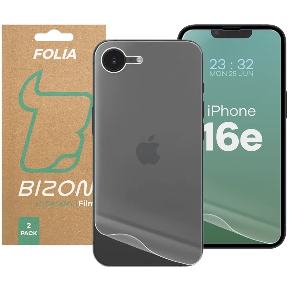 Bizon Glass Hydrogel Pack Apple iPhone 16e